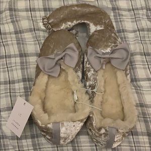 Lauren Conrad NWT slippers and eye mask